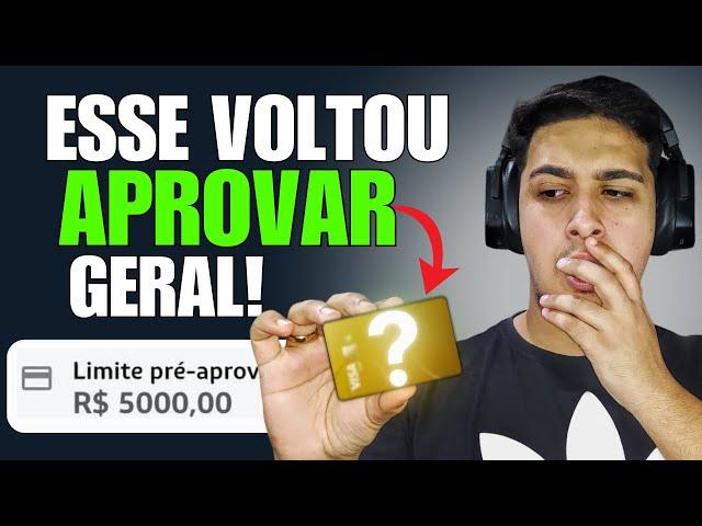 VOLTOU APROVAR GERAL! ESSE CARTÃO DE CRÉDITO TODO MUNDO EM 2025 | VEJA COMO SOLICITAR O SEU