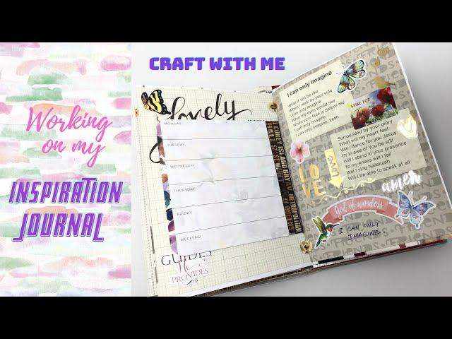 Craft With Me, Journal Entry #neldascrafts #craftwithme #inspirationjournal