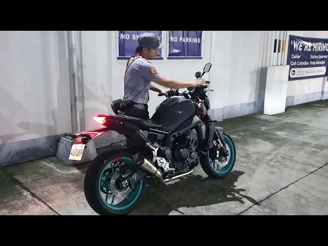 Yamaha MT09 2022 with SC Project S1 61mm full system exhaust sound check