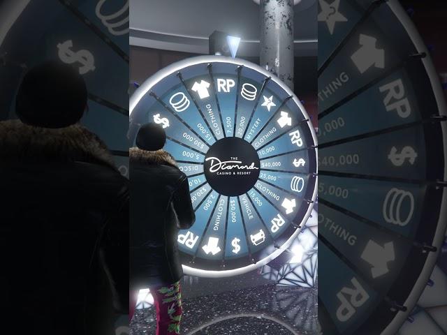 GTA5 Online Lucky Wheel Spin #shorts #luckywheelspin