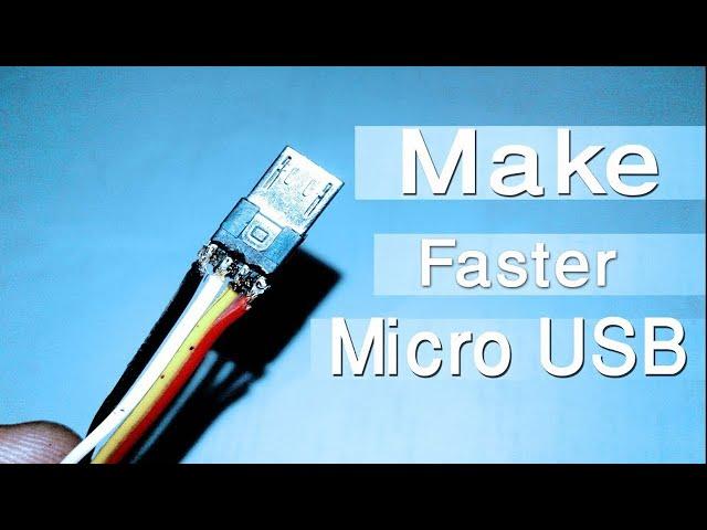 How to Build Micro USB Cable | DIY Micro USB