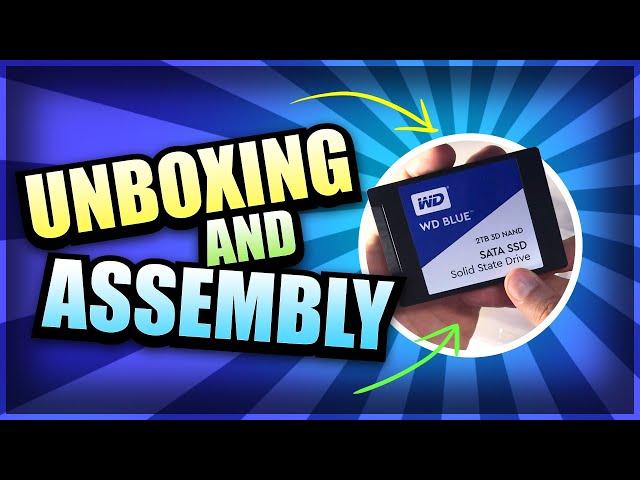 Western Digital Blue 3D Nand Easy Install Unboxing