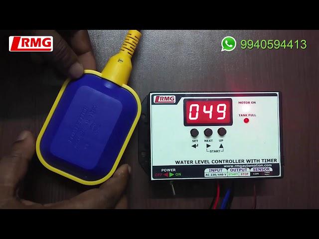 Water Level Controller with Cyclic Timer (WLCWCT-T-STARTER) - ENGLISH