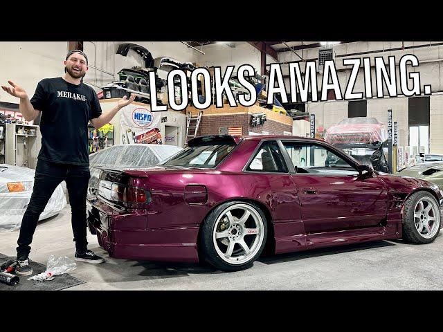 My New S13 gets an INSANE TRANSFORMATION!!