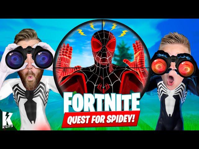 Quest for Spider-Man! (Spider-Man Week in Fortnite!) K-CITY GAMING