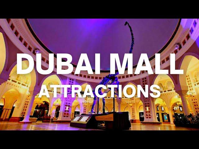 TOP 10 Dubai Mall Attractions You MUST See