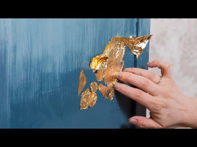 How to Apply Gold Leaf to Furniture and Fusion Mineral Paint™