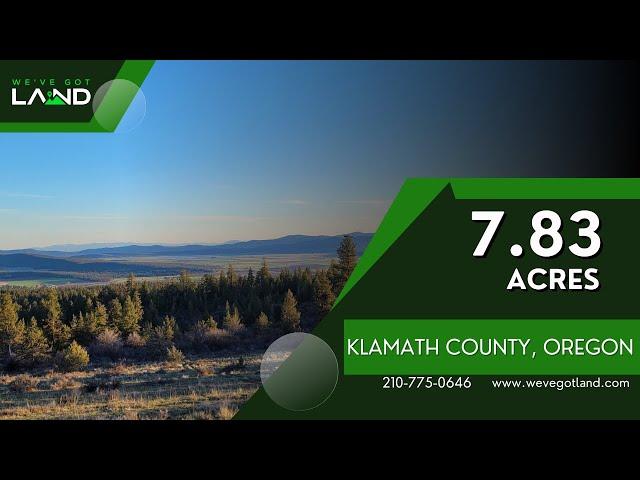 Land For Sale - 7.83 Acres Klamath, Oregon