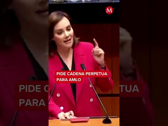 Lilly Téllez pide cadena perpetua para AMLO por proteger a los narcos