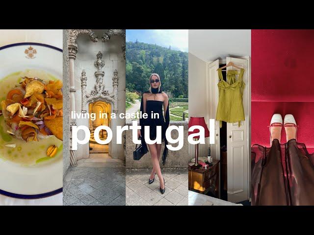 living in a palace in portugal