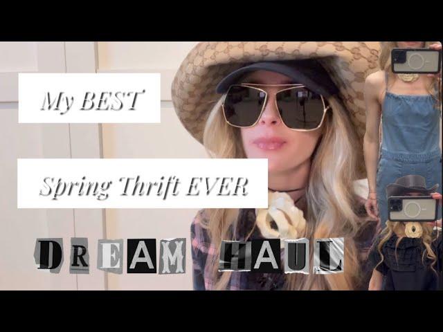 Best. Thrift. For. Spring!!! Dream Haul! 