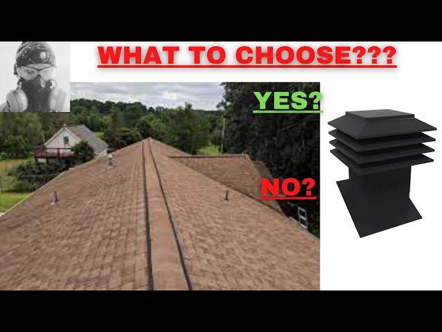 Roof ventilation - Passive vents, static vents, roof exhaust vents explained!