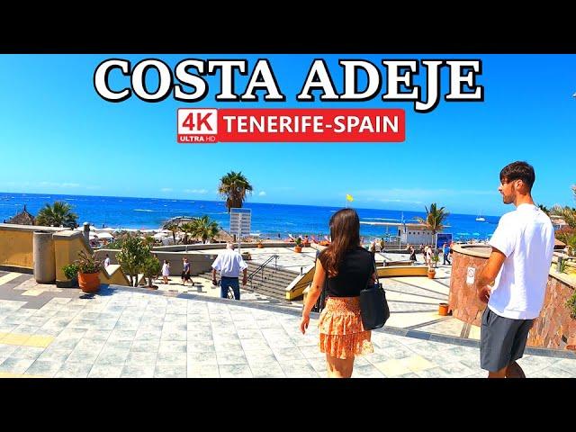 TENERIFE - COSTA ADEJE | Perfect Weather at the beginning of the Month ️ 4K Walk ● October 2024