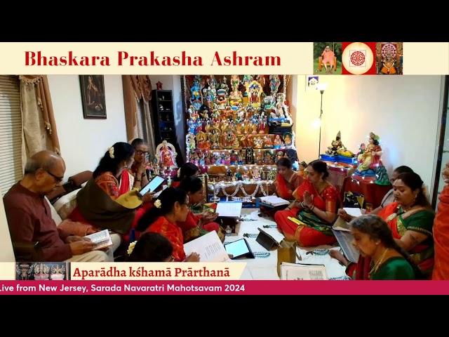 Devi Mahatmyam Parayanam by BPA Disciples, Live from New Jersey, Sarada Navaratri Mahotsavam 2024