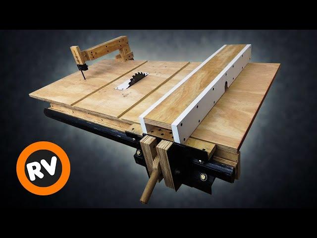 ️ MULTIFUNCTIONAL table for homemade carpentry / Workbench 3 in 1 / Saw + jigsaw + router