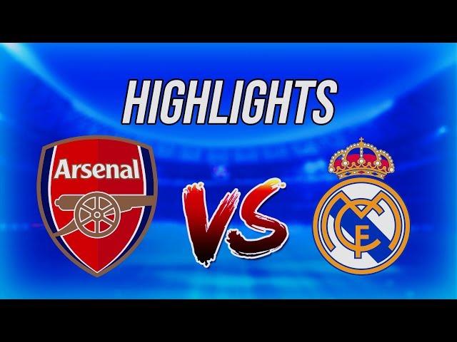Arsenal Legends 0-0 Real Madrid Legends (5-3 Penalties) Highlights & Goals HD