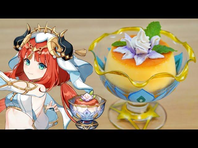 Gorgeous! Nilou's specialty "Swirling Steps" Genshin Impact Food IRL/ 原神料理 ニィロウのオリジナル料理「ひらめく踊り」再現