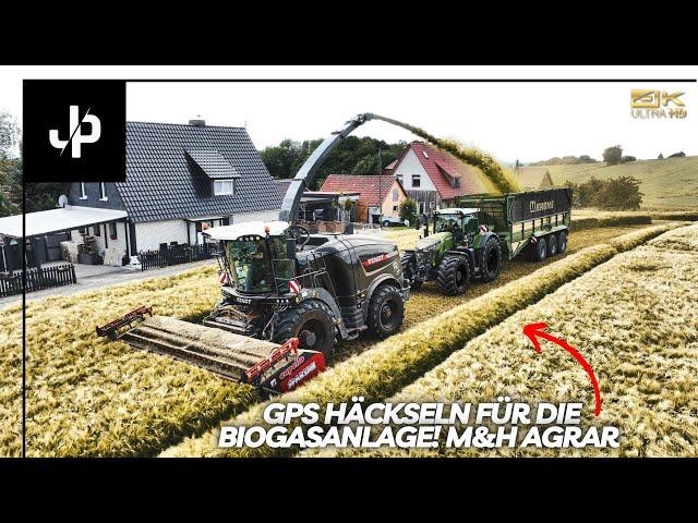 GPS- Häckseln 2024 bei M&H AGRAR! Fendt im Einsatz || JP Agrar