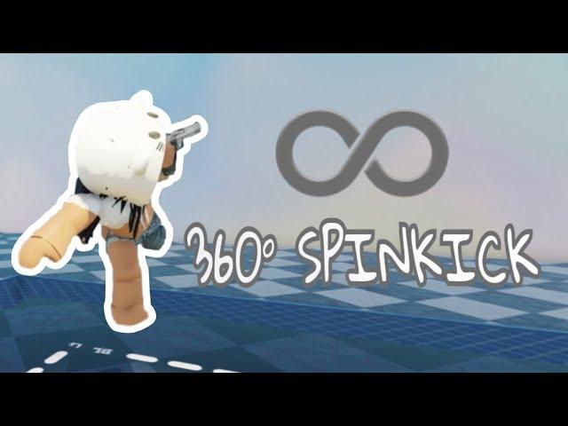 How to Infinite Hurricane (360° Spinkick) in Roblox Boxing League (PATCHED)