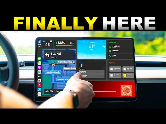 It's FINALLY Here - Tesla's BIGGEST Update Brings NEW Features!