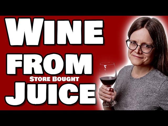 Easy Homemade Wine from Juice Recipe