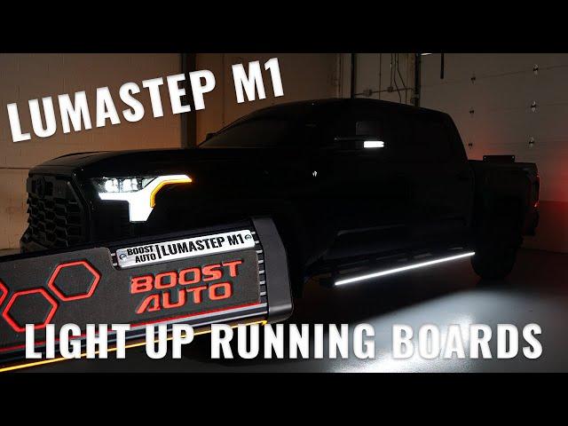 Lumastep M1 by Boost Auto - Light Up Running Boards Installation Guide | 2022-2024 Toyota Tundra