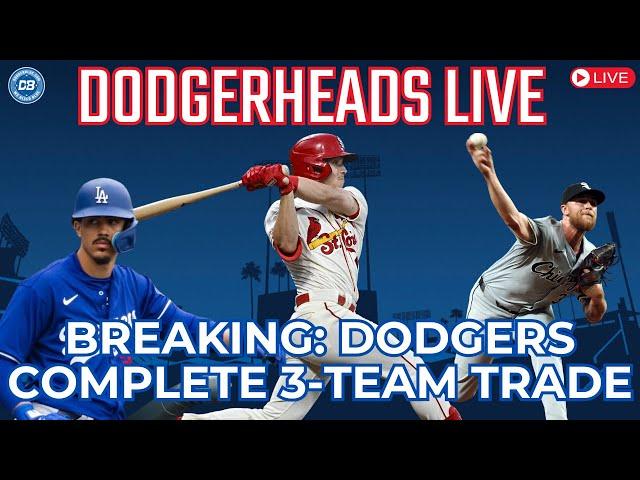 DodgerHeads Live: Dodgers trade Miguel Vargas & prospects for Tommy Edman, Michael Kopech