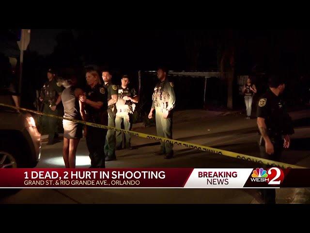 Man killed, two injured in Orlando shooting, deputies say