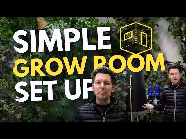 How to build a cost effective indoor Tower farm grow room