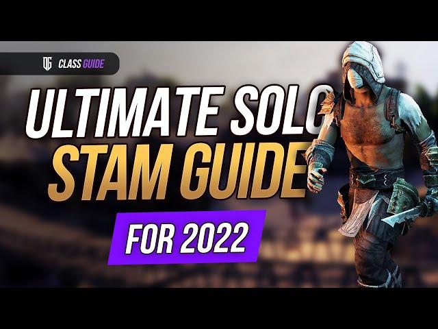 The ULTIMATE SOLO Stamina Class Guide 2022