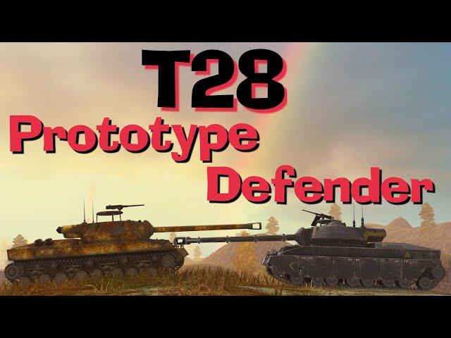 WOT Blitz Face Off || T28 Prot vs T28 Defender