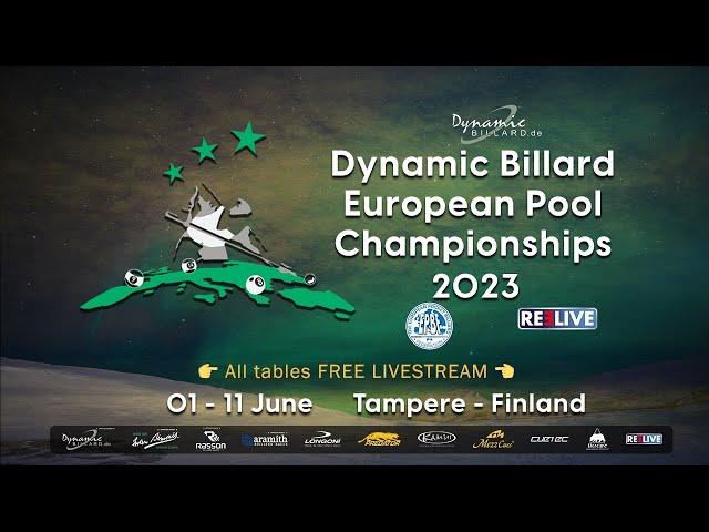 Mika Immonen vs Luca Montanari Dynamic Billard European Championships Men Straight Pool