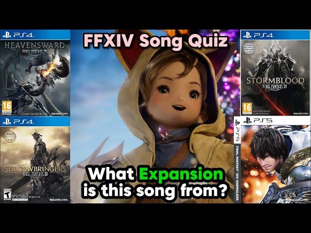 Final Fantasy 14 Song Quiz (Guess the Expansion)