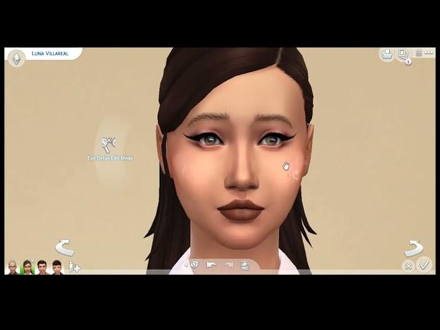 The Sims 4 Townie Makeover: Luna Villareal