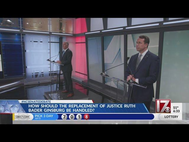 CBS 17 Tillis-Cunningham debate wrap-up