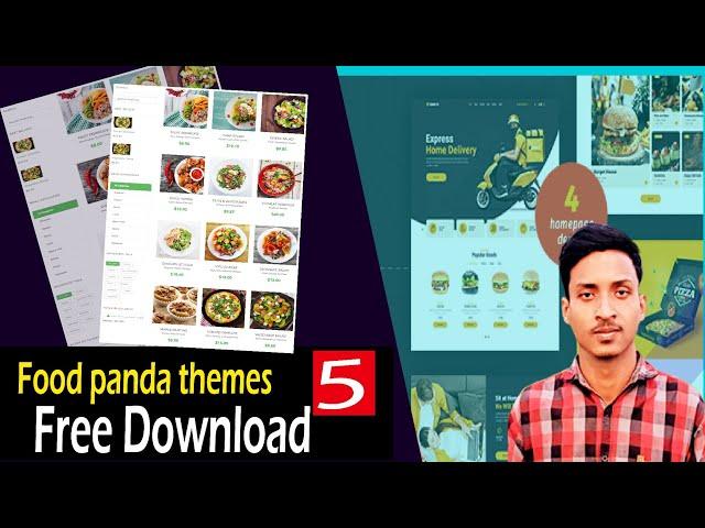 Foodpanda Top Restaurants  wordpress Themes Download