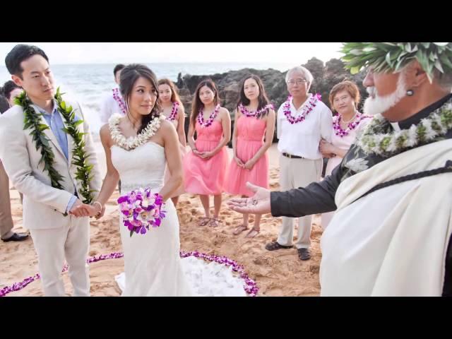 A Maui Beach Wedding