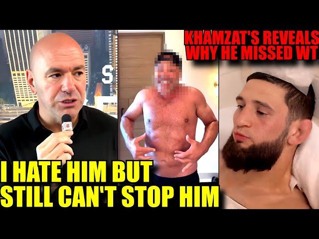 Dana White can't stop UNWANTED Guest who he hates from attending UFC 306,Khamzat on missing wt,UFC