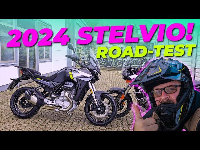 Moto Guzzi Stelvio 2024: RIDING the next great TOURING machine?