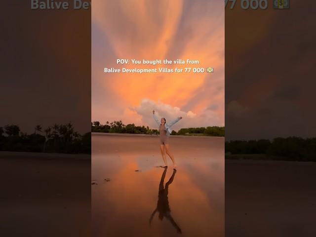 POV: when you bought a villa in Bali from Balive Development villas for investment for 77 000 