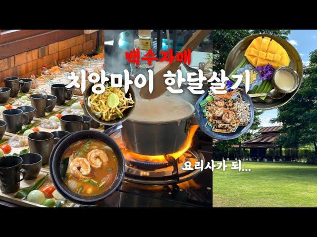 [치앙마이 브이로그 #6] 쿠킹클래스에서 벨리댄스 춘 썰 푼다.