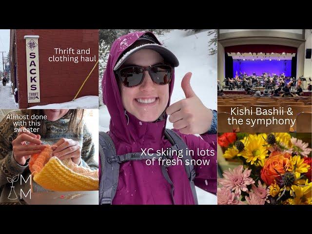 A very rambly and very wintry vlog part 2 | a week of living solo