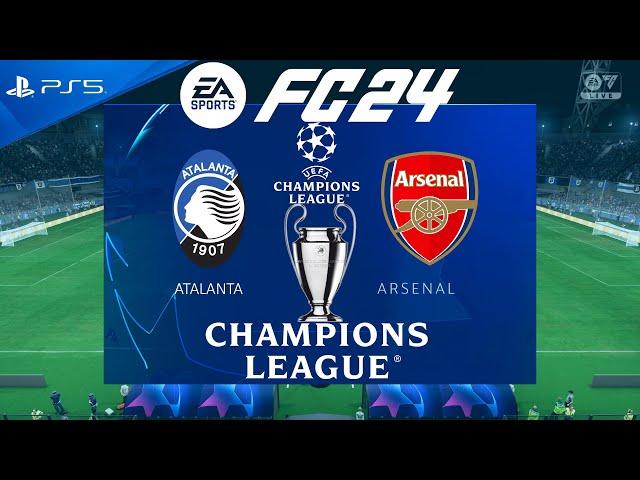 FC 24 Atalanta vs Arsenal | Champions League 2024/25 | PS5