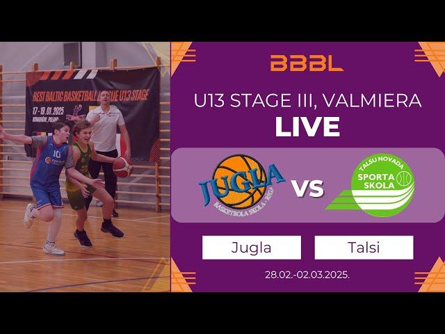 Jugla 2012 vs Talsi 2012 | BBBL Boys U13