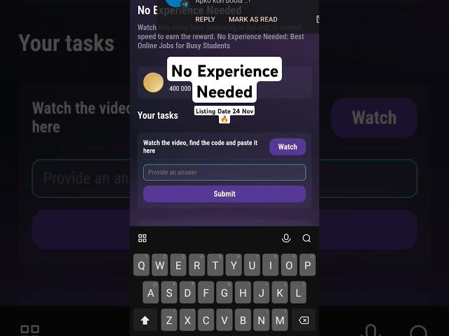 NO EXPERIENCE NEEDED TAPSWAP CODE | no experience needed tapswap code #tapswapcode #tapswap