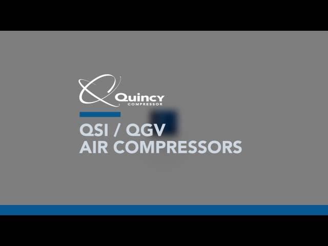 Quincy Compressor | Quincy QSI & QGV Air Compressors Deep Dive