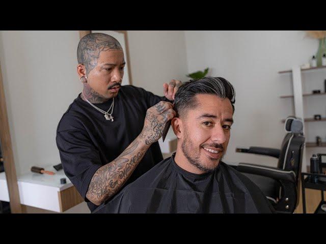 Ultimate Relaxation With Los Angeles Barber - Julius Caesar of STMNT