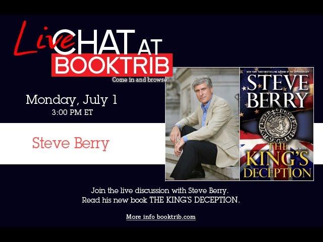 Interview With Steve Berry, Author Of 'The King's Deception' | The Lincoln Myth | The Bishop's Pawn