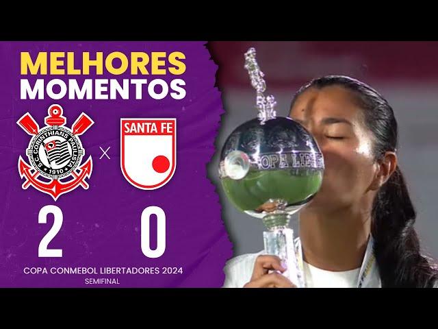 CORINTHIANS 2X0 SANTA FE | MELHORES MOMENTOS | FINAL | COPA LIBERTADORES FEMININA 2024