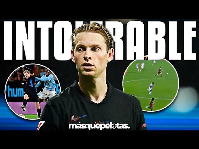 ¡FRENKIE DE JONG ES INDEFENDIBLE! LA JUGADA QUE LE RETRATA Y CABREA A LOS CULERS